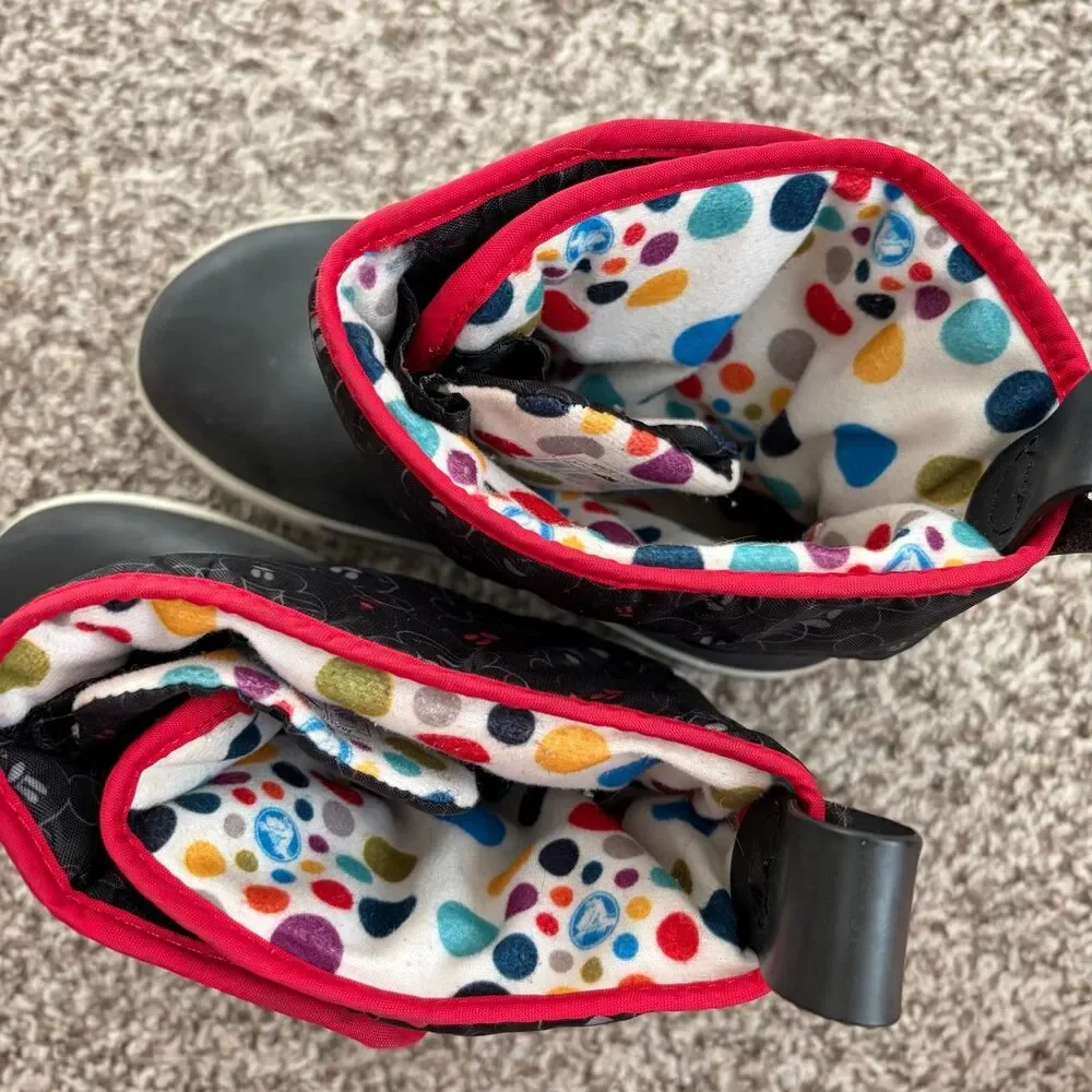 Size 3 / Boys Mickey Crocs Boots